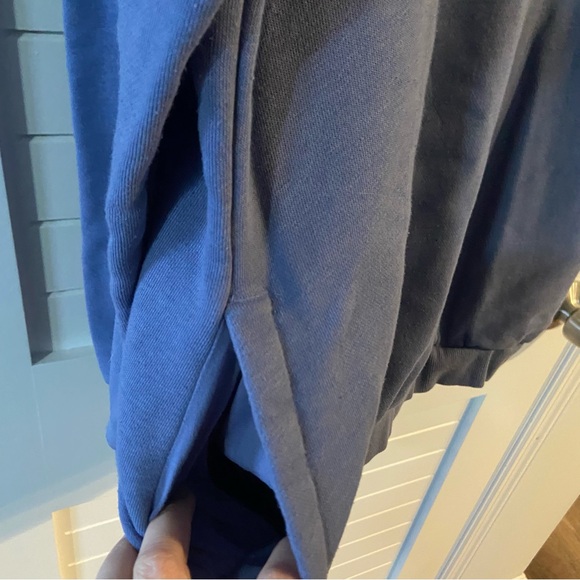 Adidas Sweatshirt Hooded with Side Pockets Size 1X Periwinkle - Picture 4 of 9